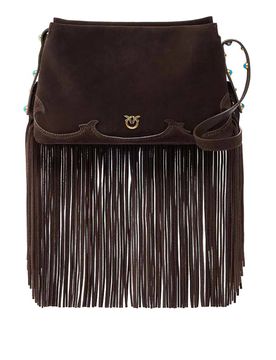 Borsa Triplet In Camoscio Cioccolato