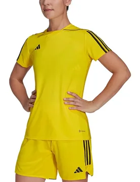 T-shirt à Manches Courtes Tiro 23 Team Yellow / Black XS - Adidas - FashionsVida