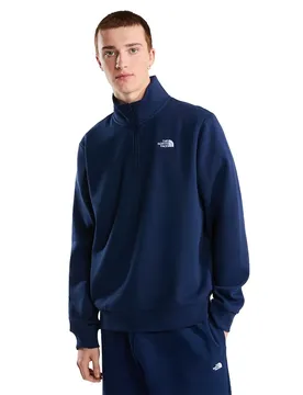 Felpa Con Mezza Zip Evolution Simple Dome Summit Navy 2XL