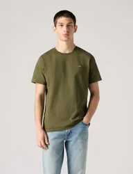 Housemark Pure Cotton Jersey T-Shirt Olive male