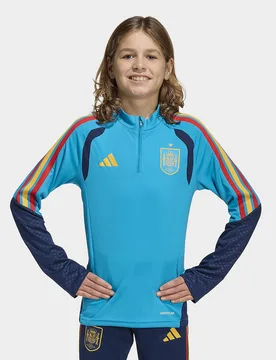 Top Da Allenamento Tiro Bambini Spagna 26 - Blu, blu blu Bambino taglia 15-16Y - Adidas - FashionsVida