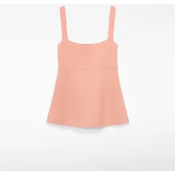 Top de mujer peplum con tirantes