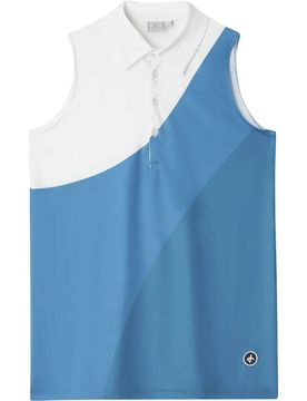 Cross Polo Flow, weiss/blau xs