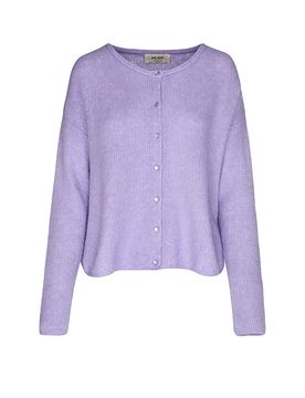 Strickjacke MMAIMINE lila XS damen