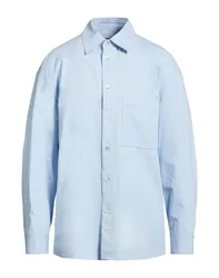 Hemd Herren Himmelblau 48 Herren