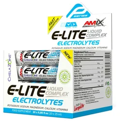 Boîte De Fioles Liquides D´électrolytes E-lite Orange 25ml 20 Unités