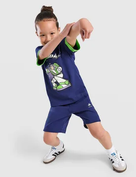 X Pixar Toy Story T-Shirt/Shorts Set Children - Blu, blu blu Bambino taglia 5-6Y - Adidas - FashionsVida