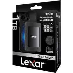 Disco externo SSD portátil SL500 con set magnético, 1TB, USB 3.2 Gen2x2