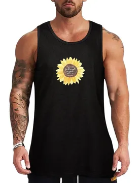 Psalm 62:1 Watercolor Sunflower Tank Top Funny Graphic Tank Top Humor Print Sleeveless - Aliexpress - FashionsVida