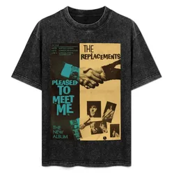 The Replacements Poster T-Shirt Everyday Wear Basic Short Sleeve Top