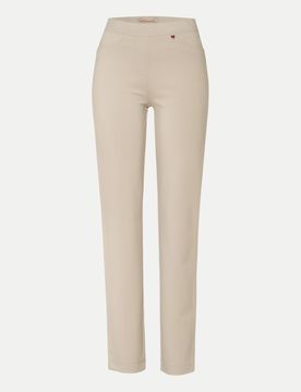 Relaxed by Slim-Fit Hose Alice Beige 20