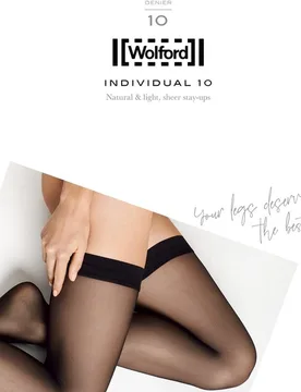 Media stay up de acabado mate y satinado - Wolford - FashionsVida