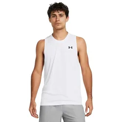 T-shirt Sans Manches Tech White / Black S