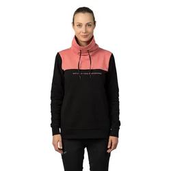 Sweat-shirt Sibele Anthracite / Faded Rose 36