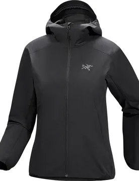 Veste de randonnée stretch - Gamma LT Hoody W Black en Softshell - Taille L - Noir - Arc'teryx - FashionsVida