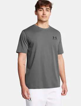 T-shirt à Manches Courtes Sportstyle Left Chest Castlerock / Black 2XL - Under armour - FashionsVida