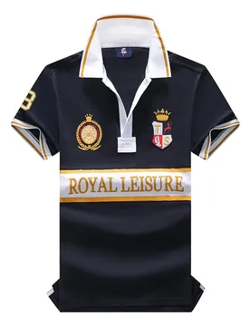 Summer Men's Polo Shirt Royal Leisure Sports Business Male Streetwear Short Golf Collar T Shirt European Oversize XS-7XL - Aliexpress - FashionsVida