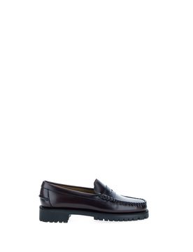 Mocassino in pelle BORDEAUX 7
