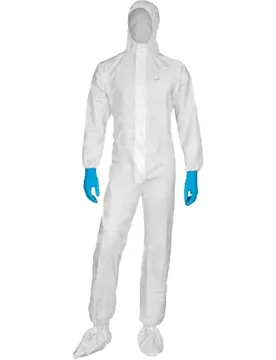 Buzo Protección Química Desechable con Capucha DT115 - DELTAPLUS - FashionsVida
