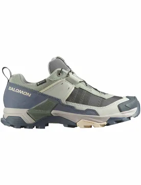 Chaussures de randonnée en GORE-TEX - X Ultra 5 GTX W Seagrass / Turbulence / Tender Peach - Taille 37 1/3 - Beige - Salomon - FashionsVida