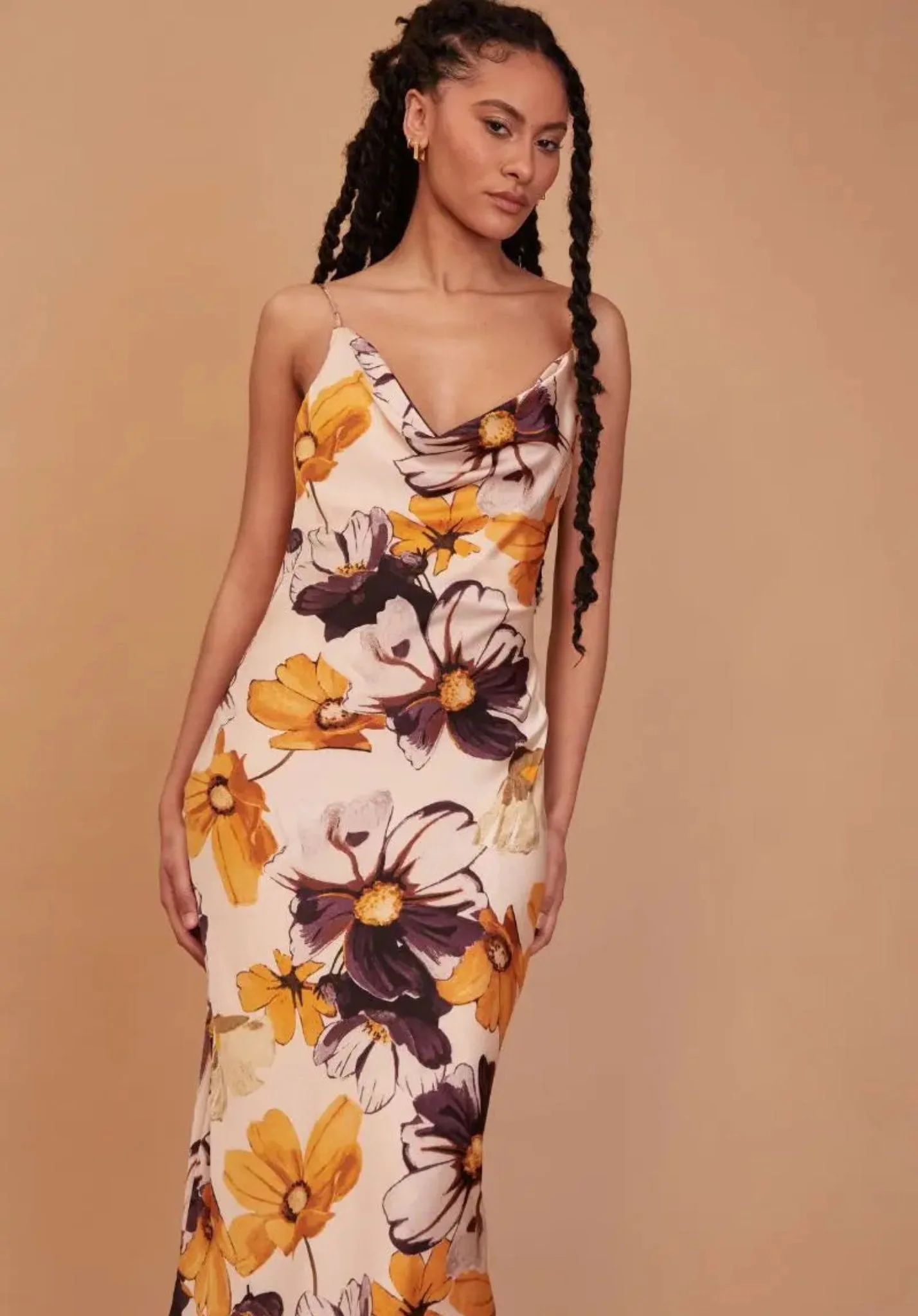 Pollenca Floral Dress - 8 - Rewritten - FashionsVida