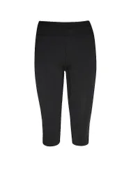 Damen Laufhose Maakeski 3/4 schwarz 34 W