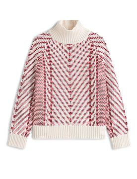 Rollkragenpullover rot L damen