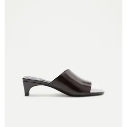 Sandalias de tacón de mujer tipo mule