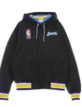 Giubbotto Uomo Nba Courtside Full Zip Jacket Loslak Black/coast/amarillo/field Purple - NIKE NBA - FashionsVida