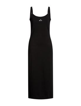 Midi-Kleid Damen Schwarz L,M,S,XS Damen