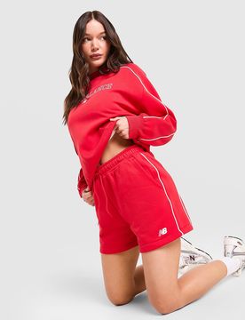 Womens Pantaloncini Pipe - Rosso, rosso rosso Donna taglia S