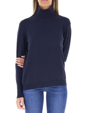 Dolcevita misto seta BLU NAVY M