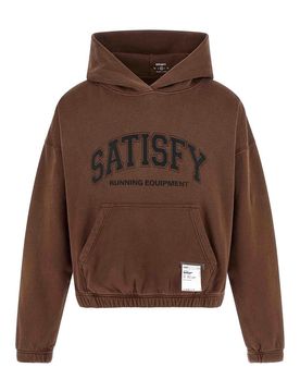 Satisfy felpa con cappuccio