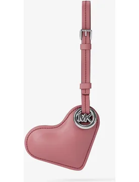 Llaveros de piel acolchada con forma de corazón - MICHAEL Michael Kors - FashionsVida