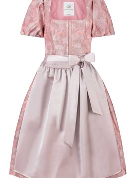 Dirndl Pearl (rosa, Gr. 48) von Heimatgwand für Damen, 100% Polyester