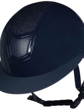 Reithelm SHINY DIAMOND dunkelblau 59-61cm