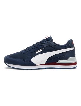 Sneakers blu e bianche in mesh ST Runner v4 Mesh 45