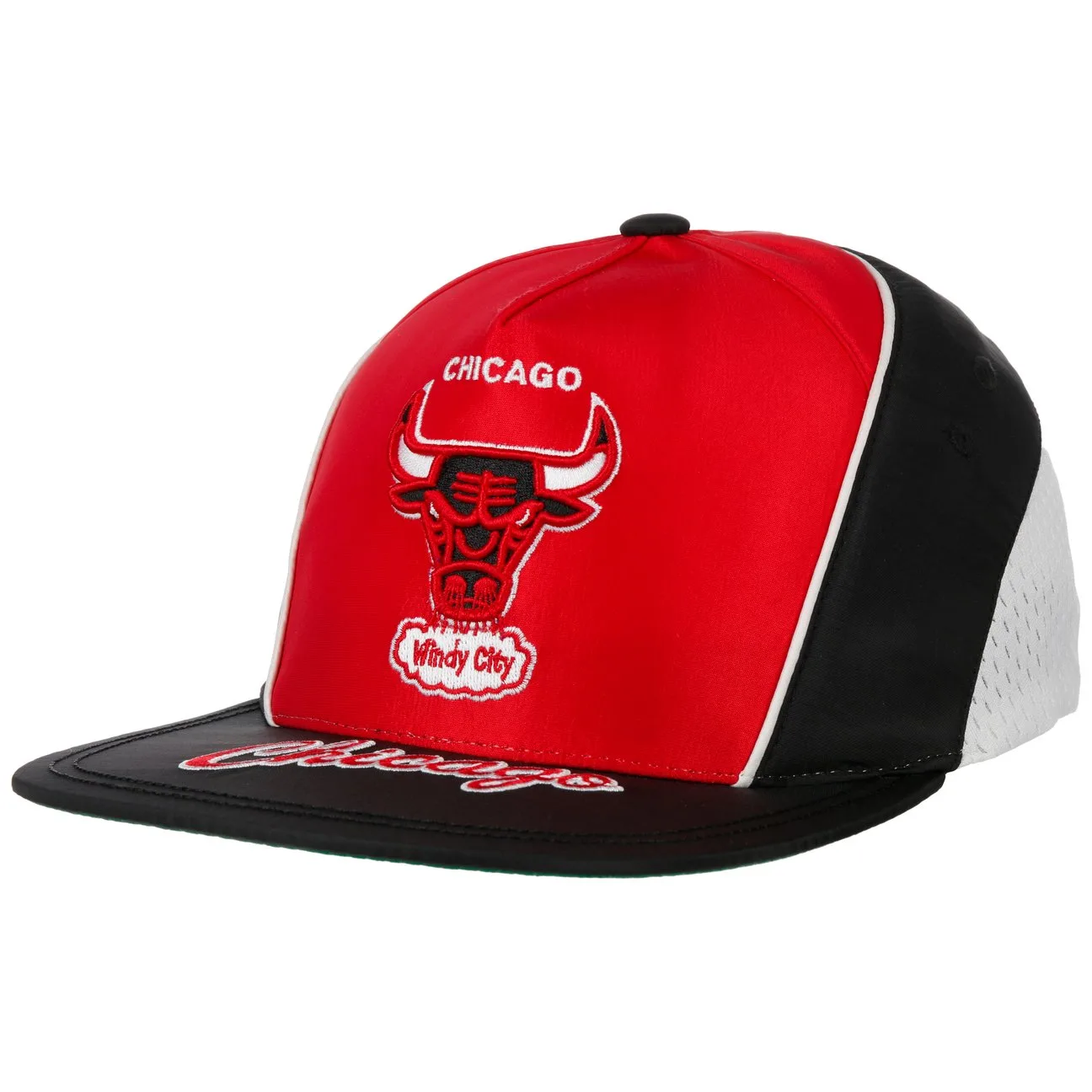 Freethrow Snap Bulls Cap by - red - Herren - Size: One Size - Mitchell & Ness - FashionsVida