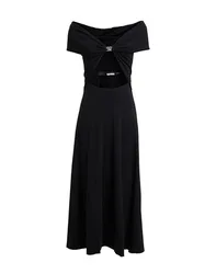 Midi-Kleid Damen Schwarz 32,38,40 Damen