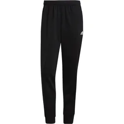 Primegreen Essentials Warm-Up Tapered 3-Streifen Herren Hose, schwarz 3XL