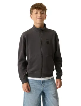 Cardigan O26363 Dark Grey 10-11 Anni