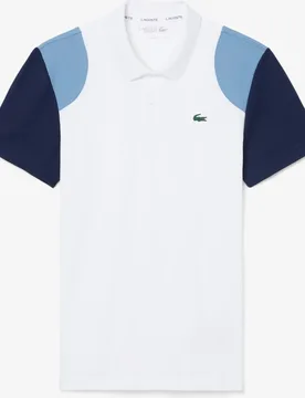 Polo de hombre deportivo con bloques de color ultra dry en de manga corta - Lacoste - FashionsVida