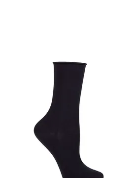 Women's 1 Pair Active Breeze Socks Dark Navy 2.5-5 Ladies - Blue - Size: Small - Falke - FashionsVida