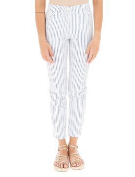 Pantalone a sigaretta AZZURRO 48