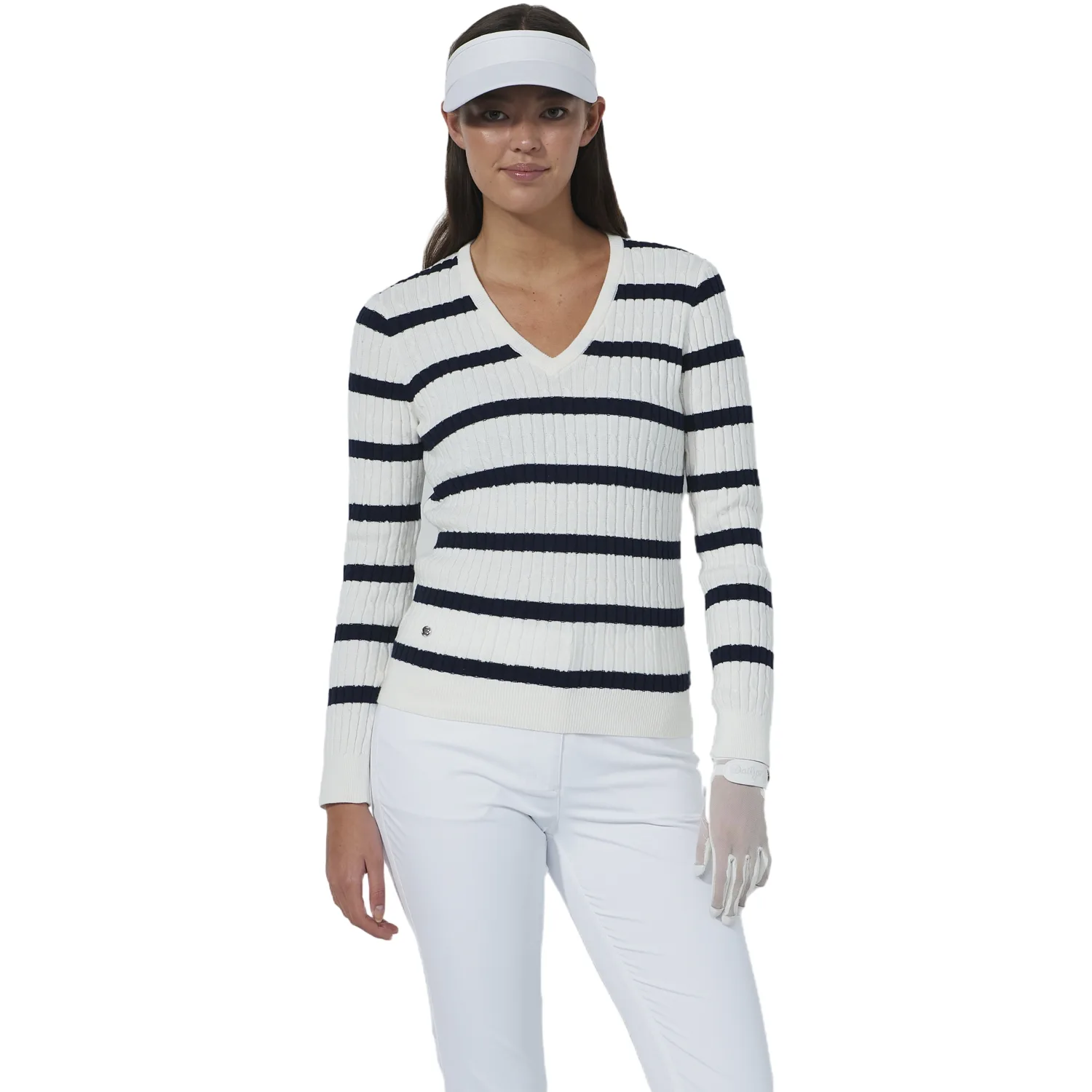 Pullover Madelene Stripe, navy xxl - Daily Sports - FashionsVida