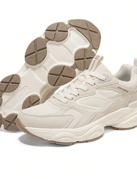 Zapatos deportivos casuales para mujer, zapatos de tenis beige, zapatos ligeros para correr en carretera, zapatos deportivos para senderismo y viajes - Shein - FashionsVida