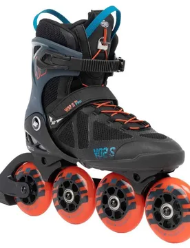 Patins En Ligne Vo2 S 90 Pro Black / Blue / Orange EU 40 1/2 - K2 Skates - FashionsVida