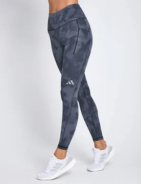 Climacool Printed High Waisted 7/8 Leggings Black female - Adidas - FashionsVida