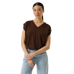 T-shirt à Manches Courtes P260206 Earth Brown M
