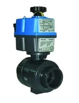 Ø75 Dn65 24-240 Vac/vdc Pvc-u Ball Valve Industrial Ptfe-epdm Ellectrically Actuated Valve Grey One Size unisex - Cepex - FashionsVida